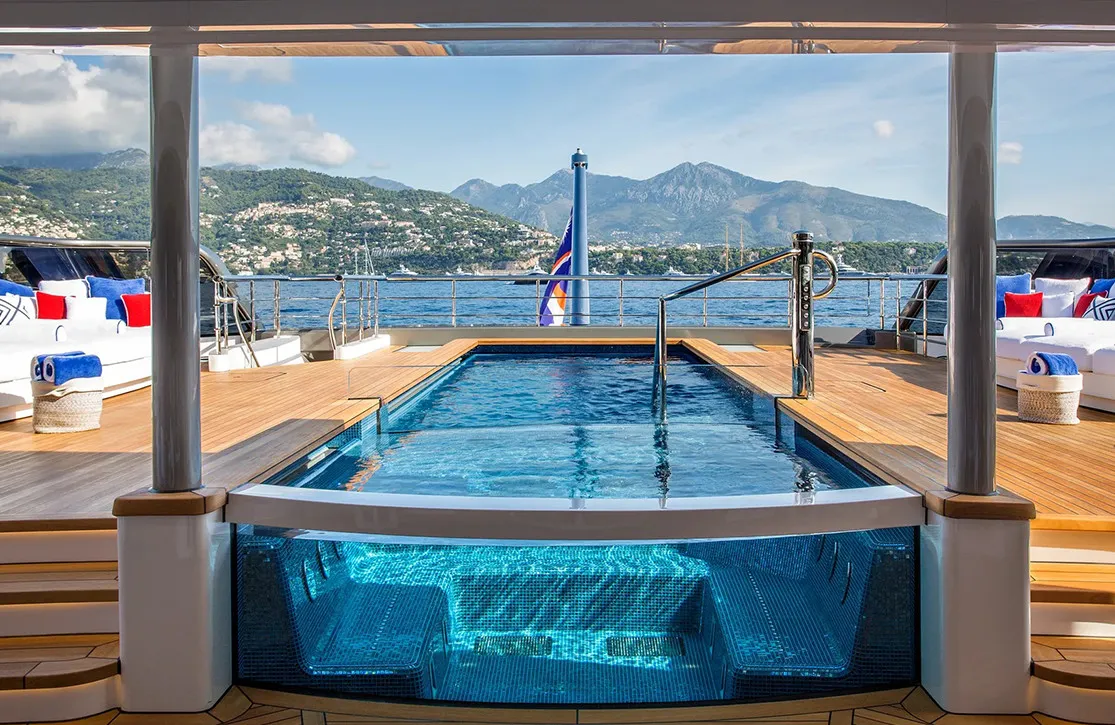 Charter Yacht 2025: 95M CC SUMMER Oversized Pool