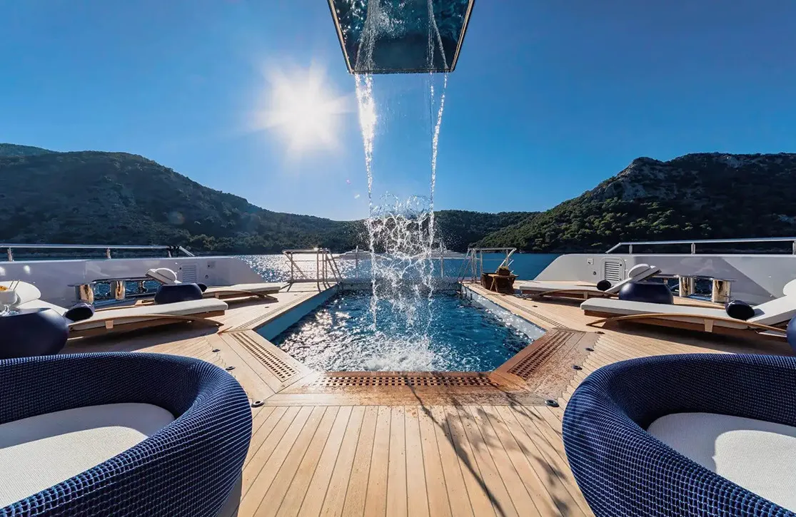 Charter Yacht 2025: 88M PROJECT X Pool