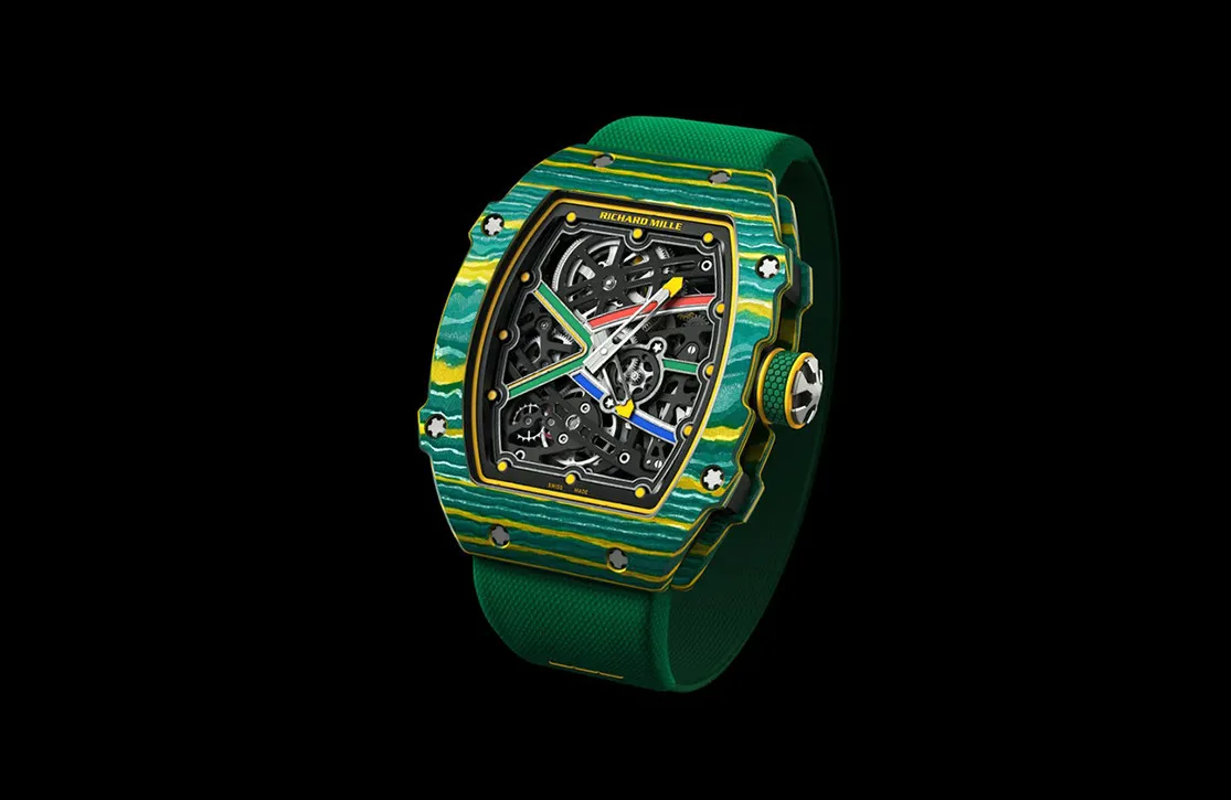 Green Richard Mille's RM 67-02. Green Richard Mille's RM 67-02