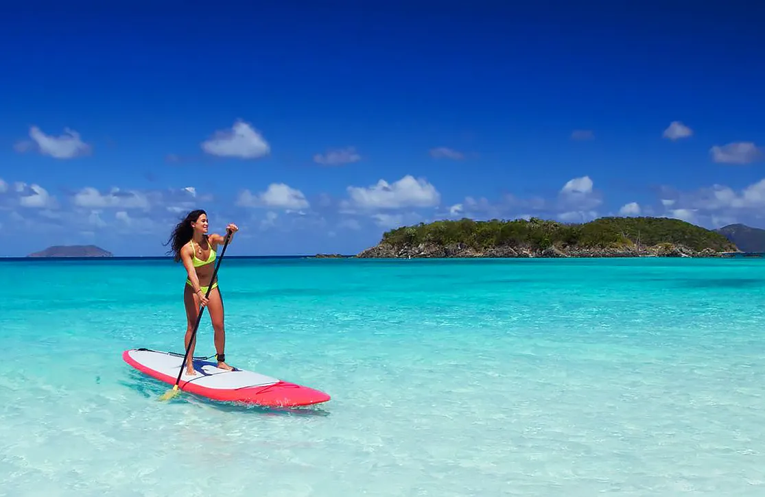 Virgin Islands Standup Paddleboarding