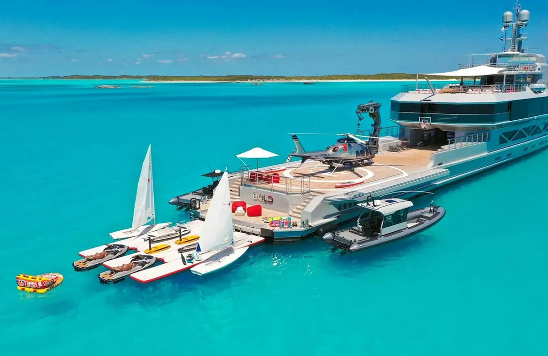 Charter Yacht 2025: 85M BOLD: Water Toys and Helicopter