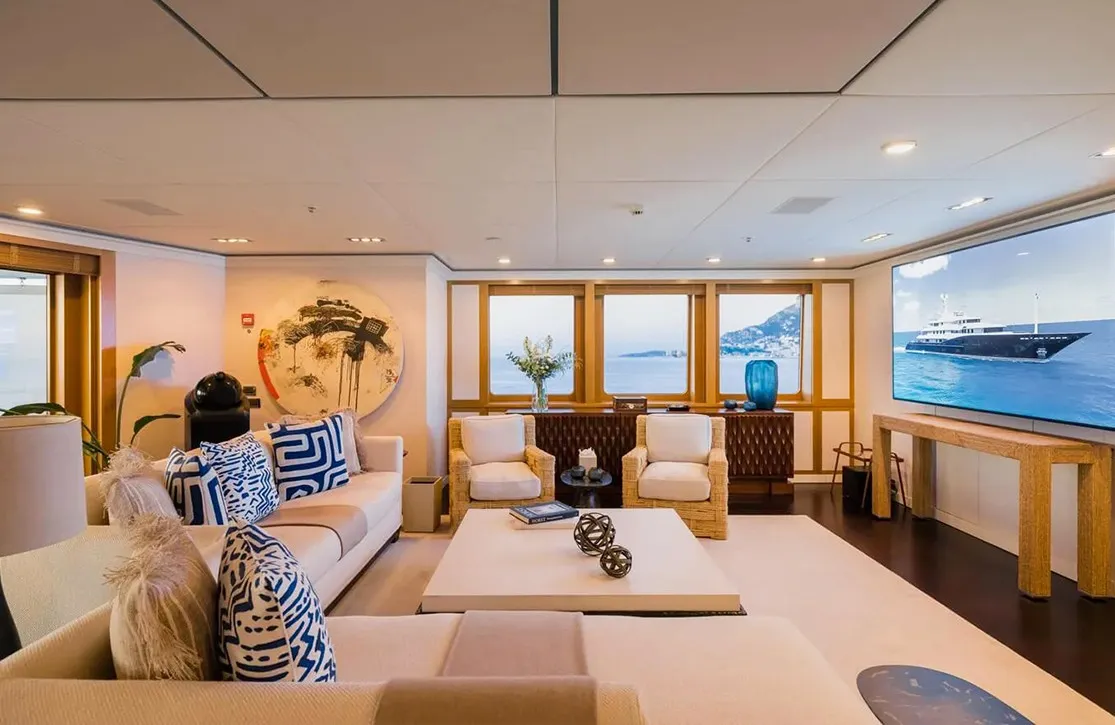 Charter Yacht 2025: 85M HBC upper salon