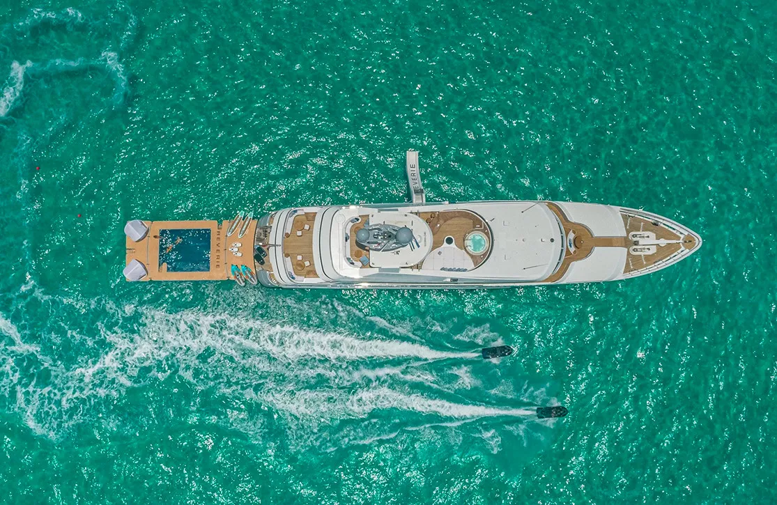 50M REVERIE Water Toys. Charter Yacht 2025: 50M REVERIE water toys