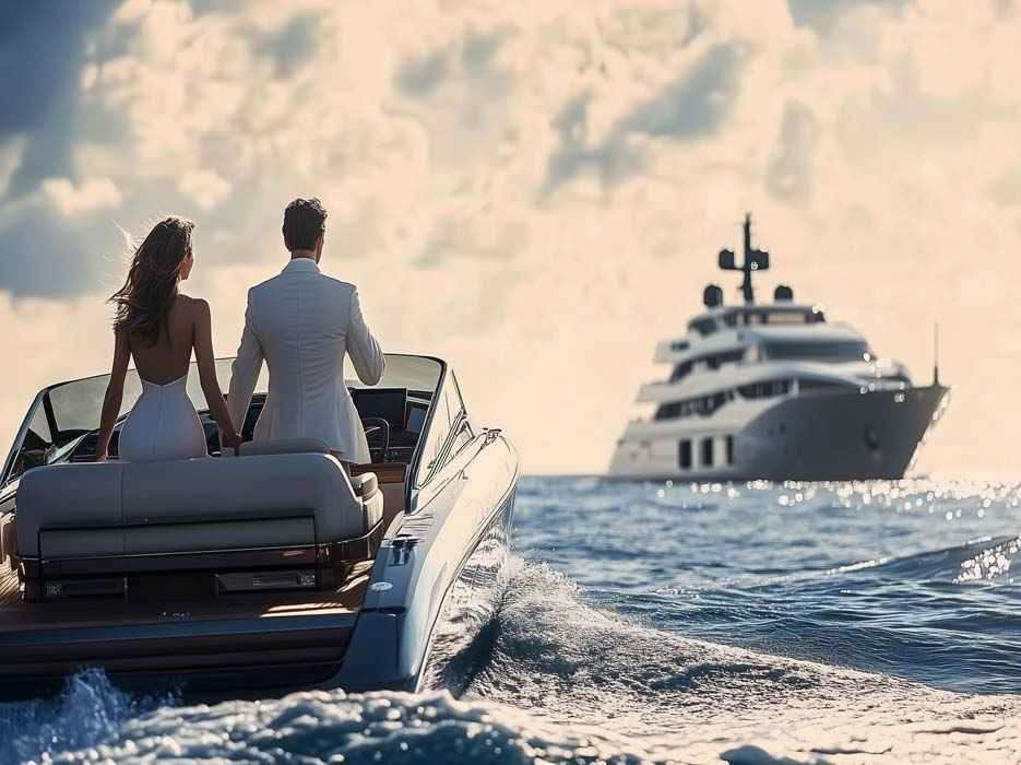 yacht charter luxury honeymoon