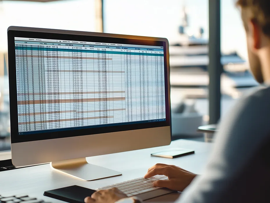 Yacht build management costa and budget controls. Review of yacht accounting. LIME Yacht Brokerage custom megayacht construction.