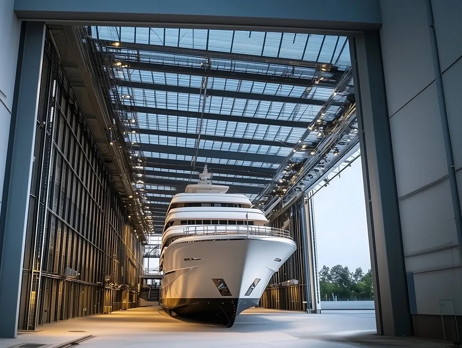 New yacht construction builders and experts