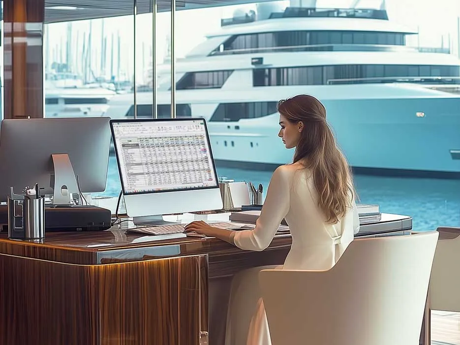yacht management services accounting company