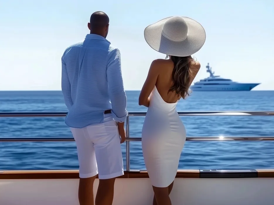 yachting family office services and peace of mind from lime yachts couple relaxing enjoying a yacht charter