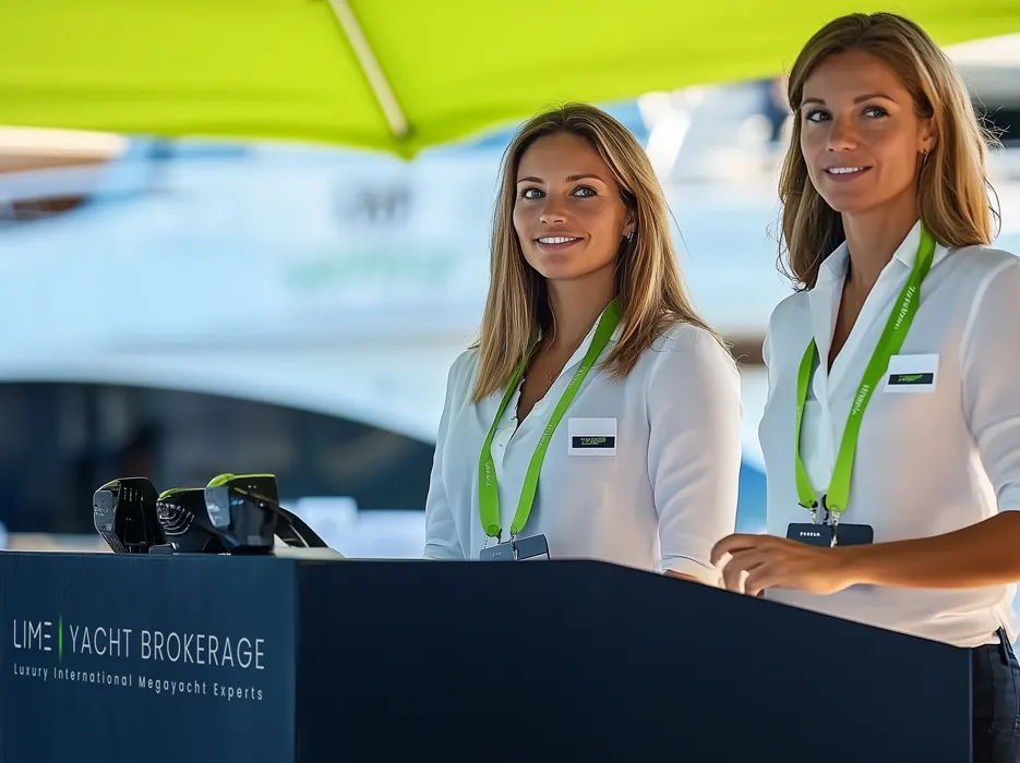 Assistants and onboard support for superyacht brokers