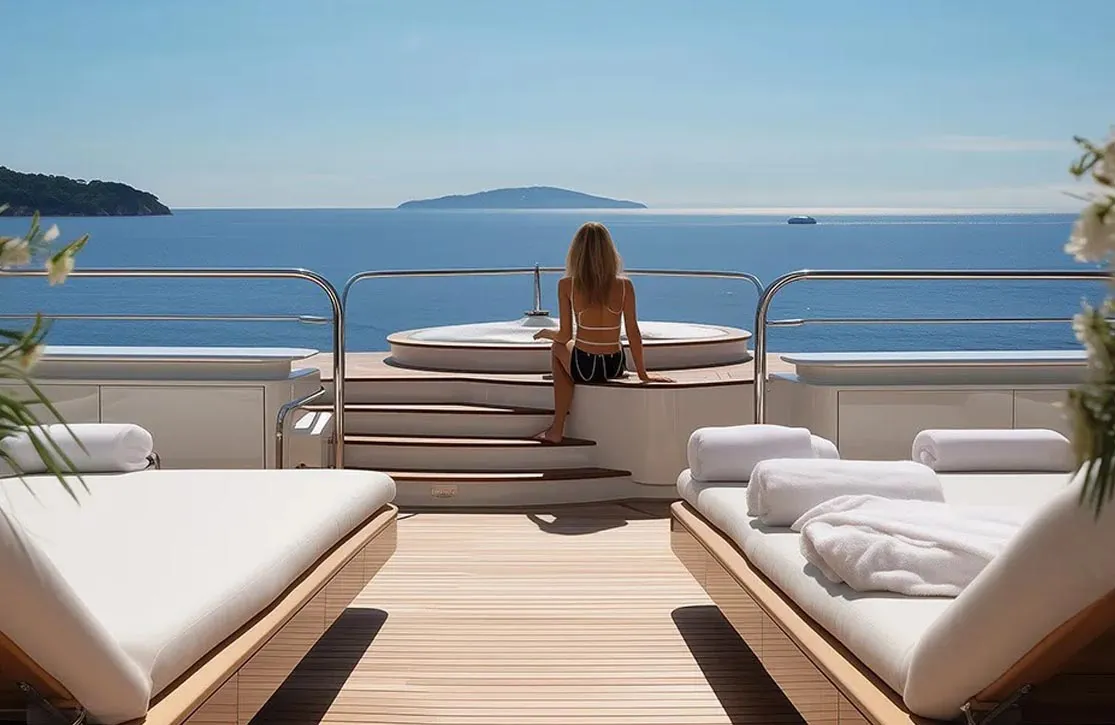 Yacht Vacation Buying a yacht that can be used for luxury yacht charter to offset costs