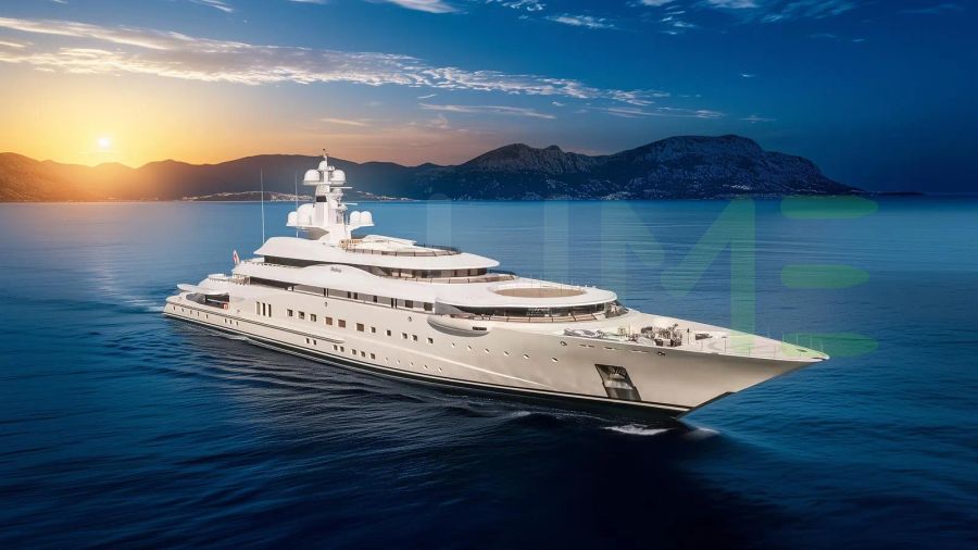 White Pelorus yacht for sale and price, showing the details and features of the interior and exterior available for purchase from LIME Yachts and Brokerage located in Fort Lauderdale Florida.