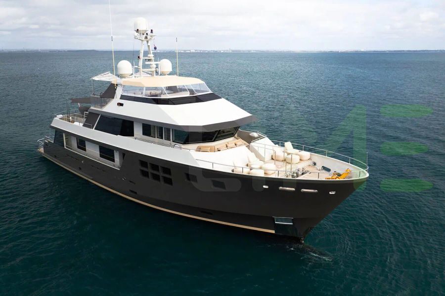 White Akiko yacht for charter and price, located in South Pacific; Australia offered for rent by LIME Yachts and Brokerage located in Fort Lauderdale Florida.