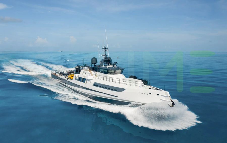 White Axis yacht - 2025 guide with the owner of the world's 784th largest yacht, the 16th largest yacht built by superyacht builder Damen, based in Netherlands.