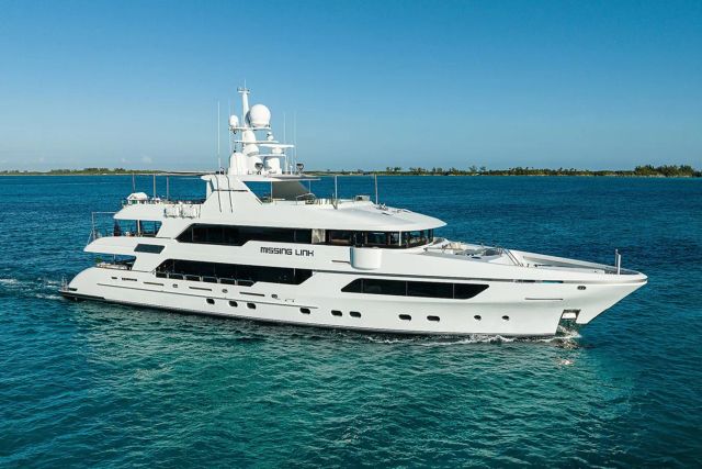 Missing Link Yacht one of twelve luxury yachts for sale
