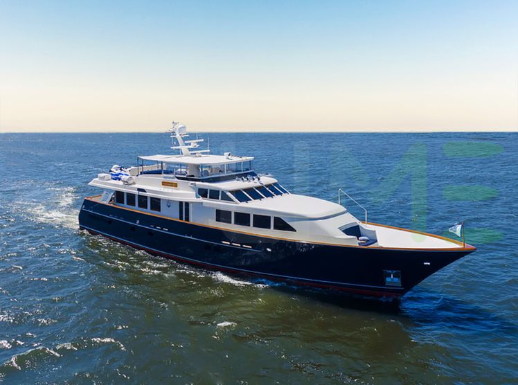 White Sharon Lee yacht - 104' (31m) Burger offered by LIME Yachts and Brokerage of Ft Lauderdale, Florida.