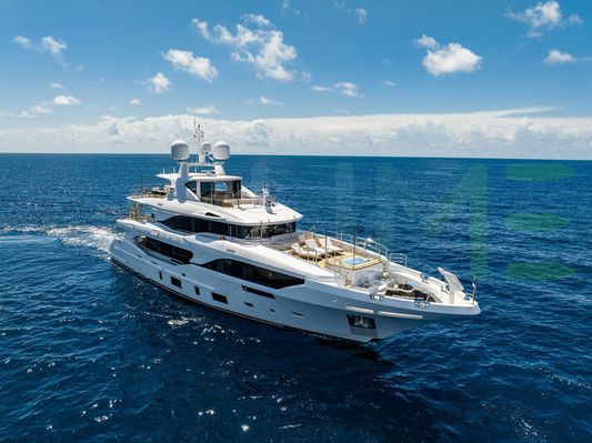 White Nevermind yacht - 115' (35m) Benetti offered by LIME Yachts and Brokerage of Ft Lauderdale, Florida.