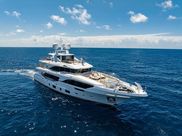 Nevermind Yacht one of twelve luxury yachts off market
