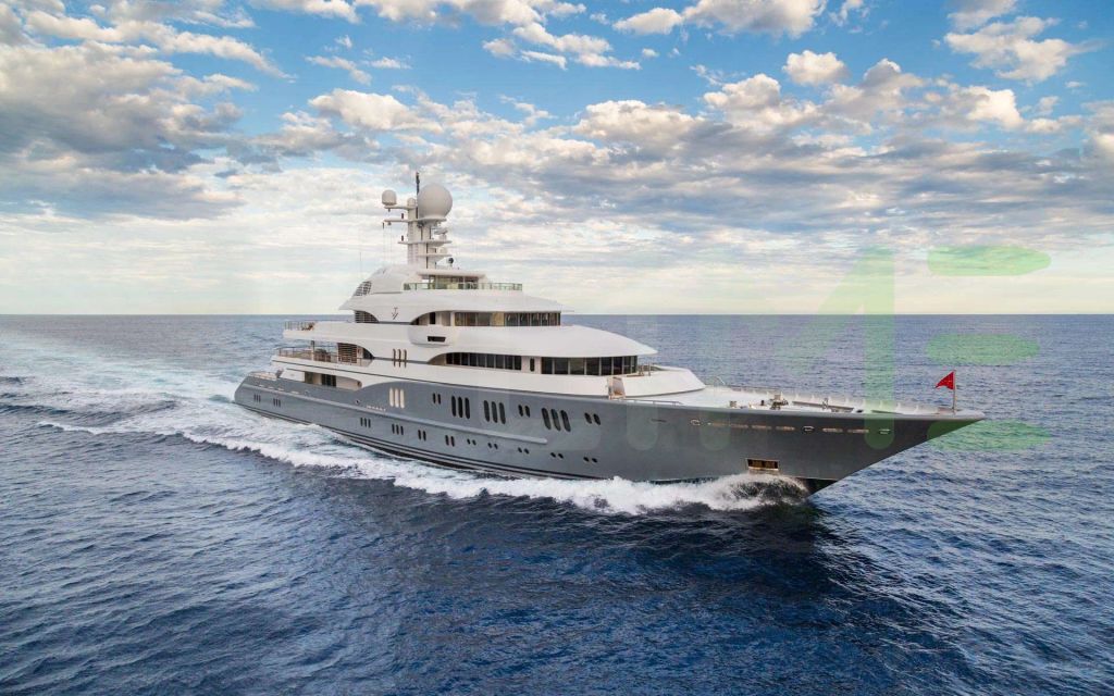 White Rocinante yacht - 2025 guide with the owner of the world's 239th largest yacht, the 58th largest yacht built by superyacht builder Lürssen, based in Germany.