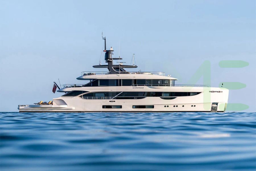 White Contigo yacht - 2025 guide with the owner of the world's 2403rd largest yacht, the 158th largest yacht built by superyacht builder Benetti, based in Italy.