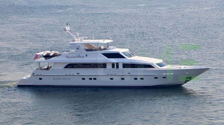 White Brandi Wine yacht for charter and price, located in Caribbean; Bahamas offered for rent by LIME Yachts and Brokerage located in Fort Lauderdale Florida.