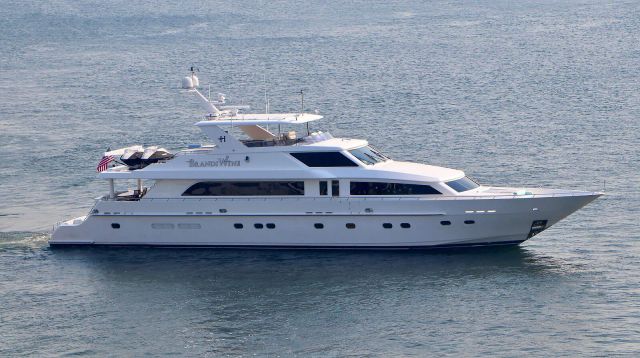 Brandi Wine Yacht one of twelve luxury yachts for charter