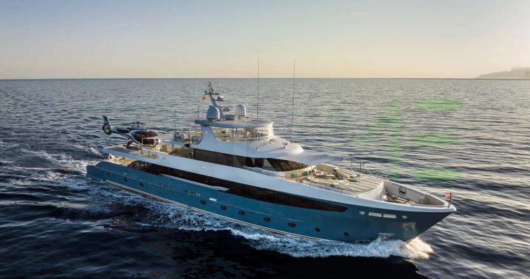 White Flying Manta yacht - 139' (42m) NQEA Yachts offered by LIME Yachts and Brokerage of Ft Lauderdale, Florida.