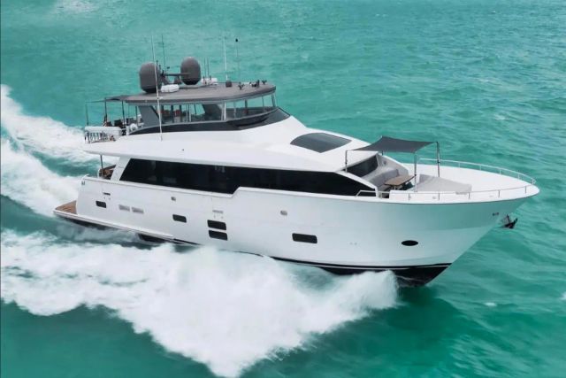 Bella Sky Yacht one of twelve luxury yachts off market