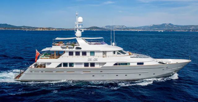 De-De Yacht one of twelve luxury yachts