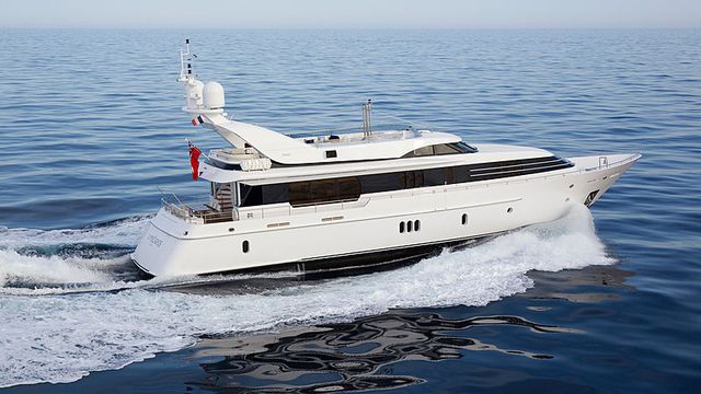 Caserta Yacht one of twelve luxury yachts for charter