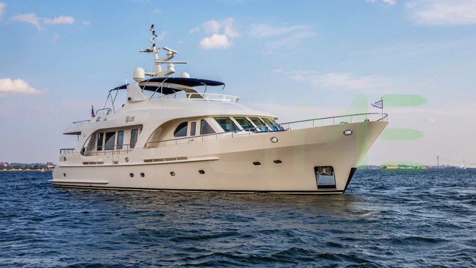 White Botti yacht - 89' (27m) Moonen offered by LIME Yachts and Brokerage of Ft Lauderdale, Florida.