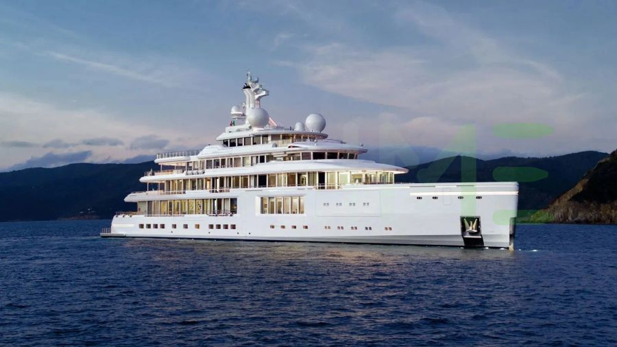 White Luminosity yacht - 353' (107m) Benetti offered by LIME Yachts and Brokerage of Ft Lauderdale, Florida.