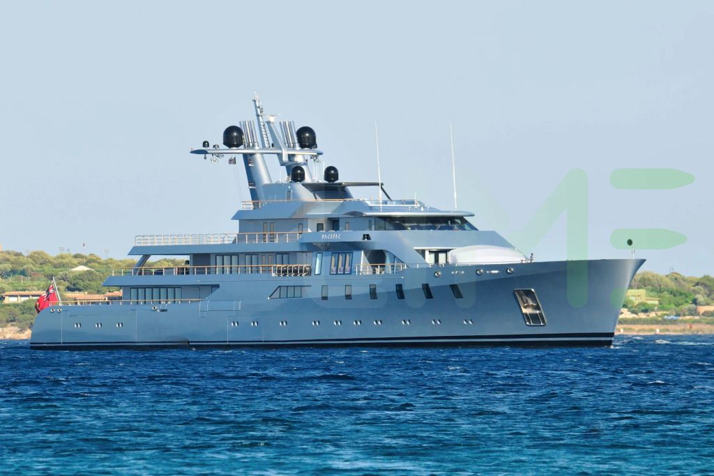 White Pacific X yacht - 279' (85m) Lürssen offered by LIME Yachts and Brokerage of Ft Lauderdale, Florida.