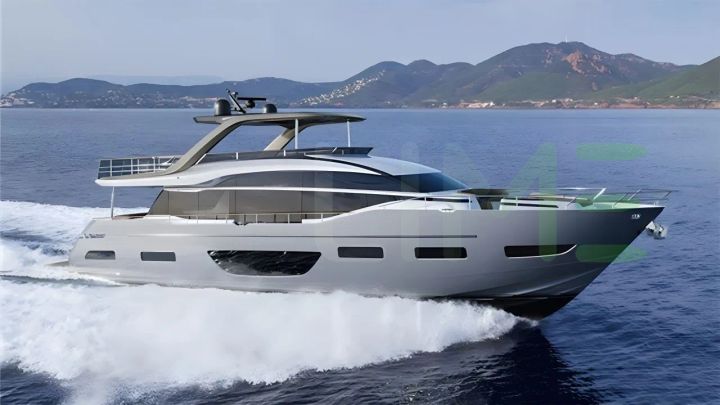 White Kaos yacht for sale and price, showing the details and features of the interior and exterior available for purchase from LIME Yachts and Brokerage located in Fort Lauderdale Florida.