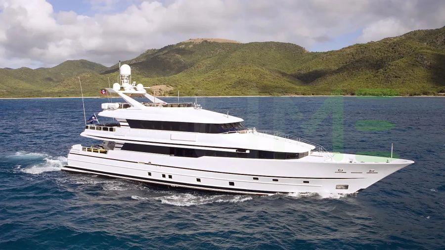 White Envy yacht for sale and price, showing the details and features of the interior and exterior available for purchase from LIME Yachts and Brokerage located in Fort Lauderdale Florida.