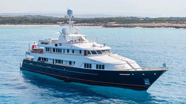 Solinda Yacht one of twelve luxury yachts for charter