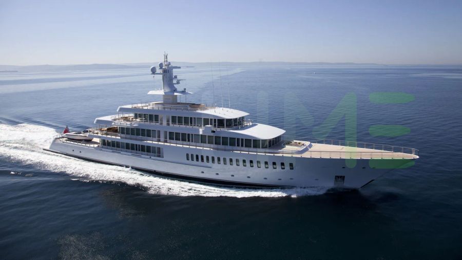 White Musashi yacht - 287' (87m) Feadship offered by LIME Yachts and Brokerage of Ft Lauderdale, Florida.