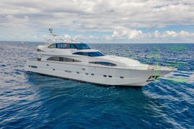 White Crazy Love yacht - 96' (29m) Astondoa offered by LIME Yachts and Brokerage of Ft Lauderdale, Florida.