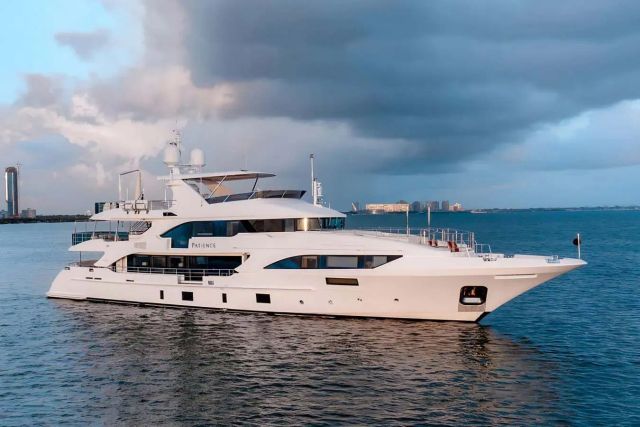 Patience Yacht one of twelve luxury yachts for charter