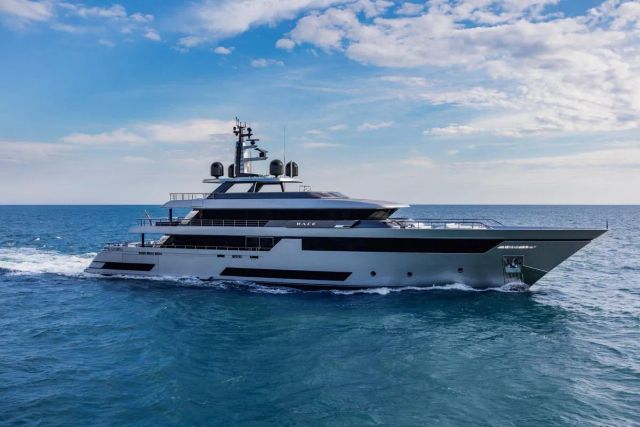 Kinship Yacht one of twelve luxury yachts off market
