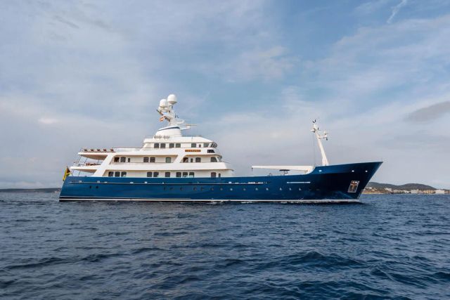 Cupani Yacht one of twelve luxury yachts for charter