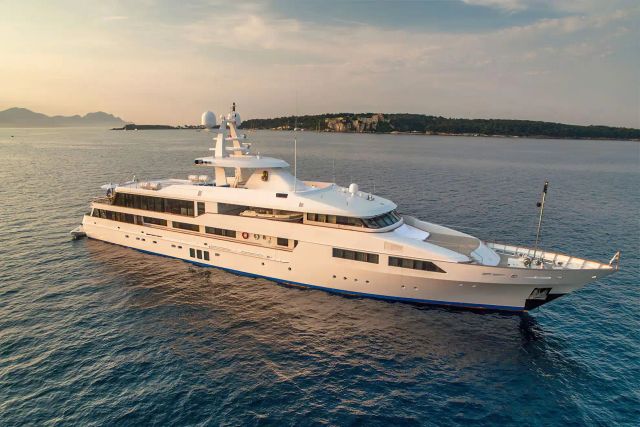 Le Pharaon Yacht one of twelve luxury yachts