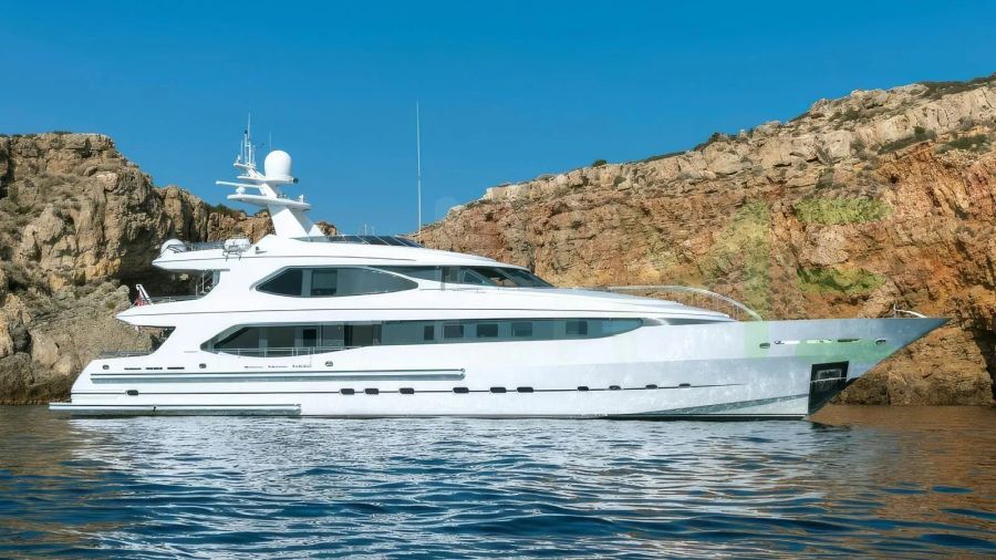 White Iravati yacht for charter and price, located in Mediterranean; Croatia; Greece; Montenegro; France; Malta; Monaco offered for rent by LIME Yachts and Brokerage located in Fort Lauderdale Florida.