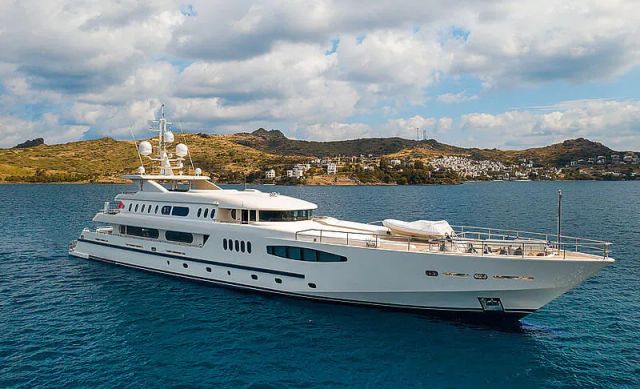 Queen Mare Yacht one of twelve luxury yachts for charter