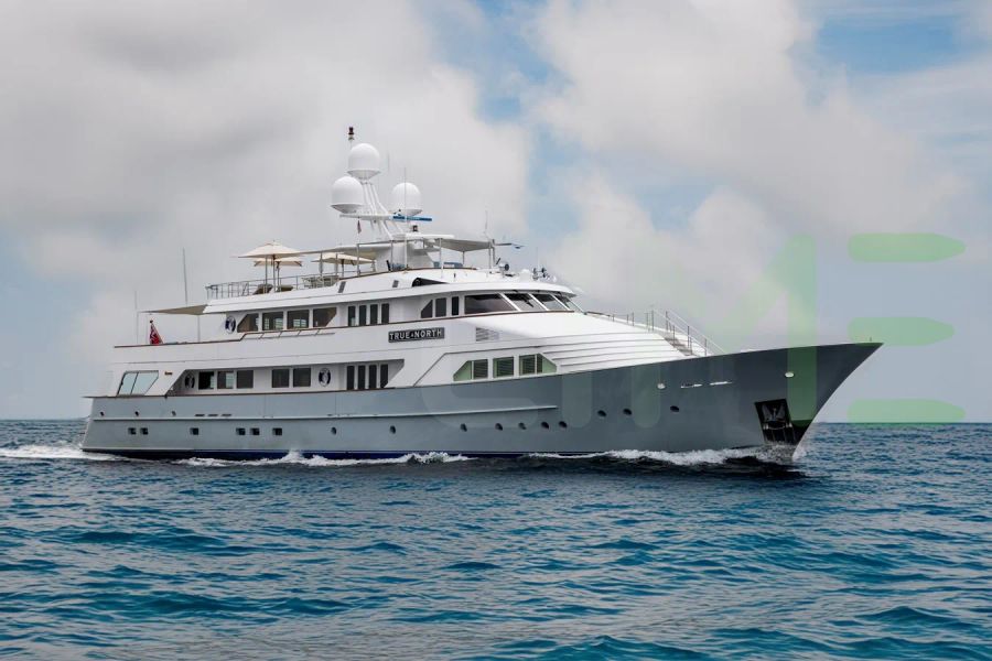White True North yacht - 143' (43m) Feadship offered by LIME Yachts and Brokerage of Ft Lauderdale, Florida.
