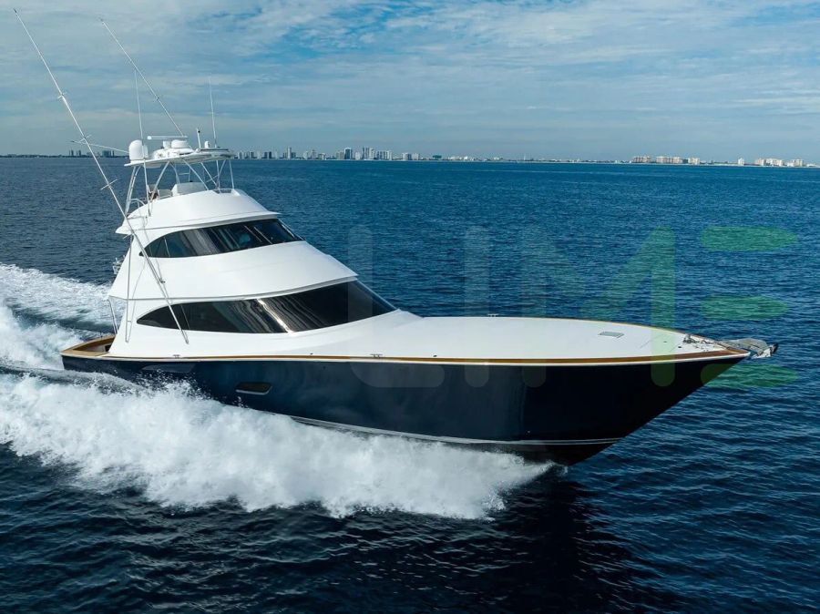 White Forty Niner yacht - 83' (25m) Viking offered by LIME Yachts and Brokerage of Ft Lauderdale, Florida.