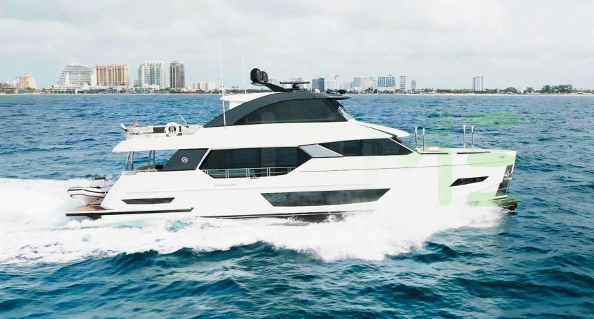 White Panacea yacht - 83' (25m) Ocean Alexander offered by LIME Yachts and Brokerage of Ft Lauderdale, Florida.