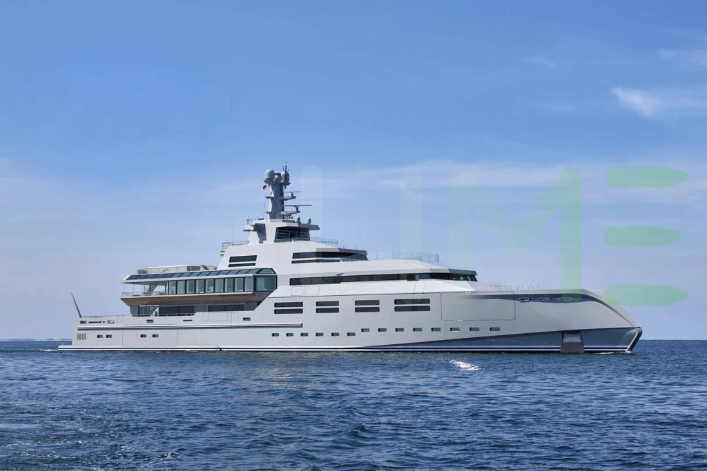 White Norn yacht - 295' (89m) Lürssen offered by LIME Yachts and Brokerage of Ft Lauderdale, Florida.