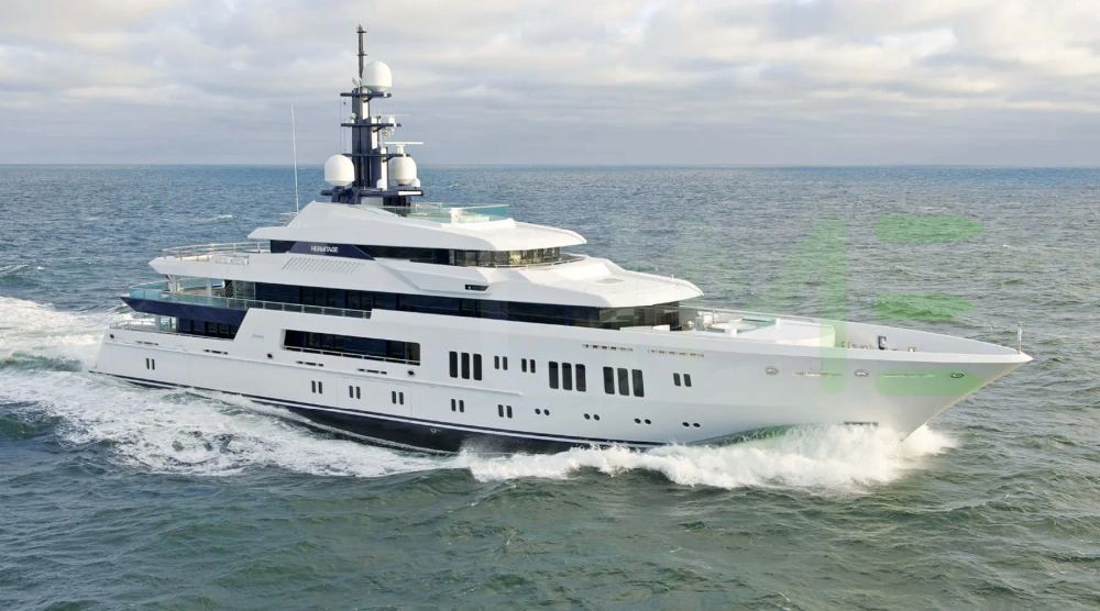White Deep Breath yacht - 224' (68m) Lürssen offered by LIME Yachts and Brokerage of Ft Lauderdale, Florida.