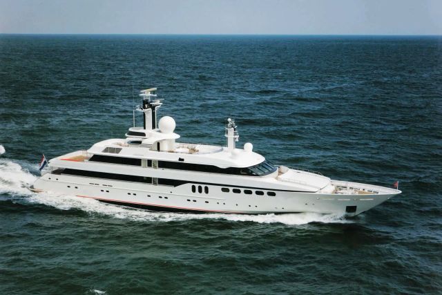 Mylin IV Yacht one of twelve luxury yachts