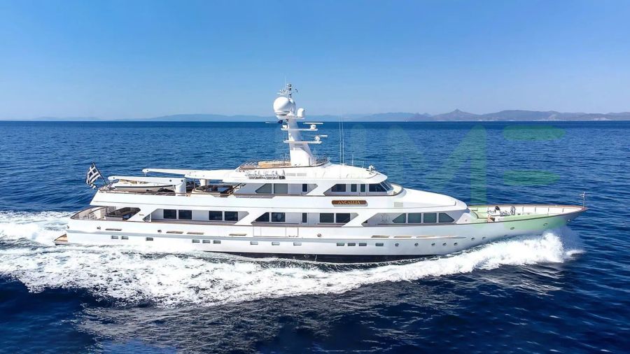 White Ancallia yacht for charter and price, located in Mediterranean; Croatia; Greece; Montenegro; Turkey; Italy offered for rent by LIME Yachts and Brokerage located in Fort Lauderdale Florida.